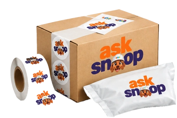  01 Packaging Labels Transparent Medium